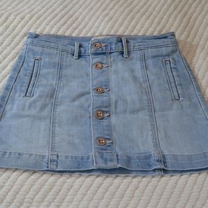 Abercrombie Kids Girls Denim Skirt